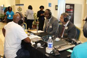 Amalgamated Security Chairman Michael Aboud on Radio IMG 5158